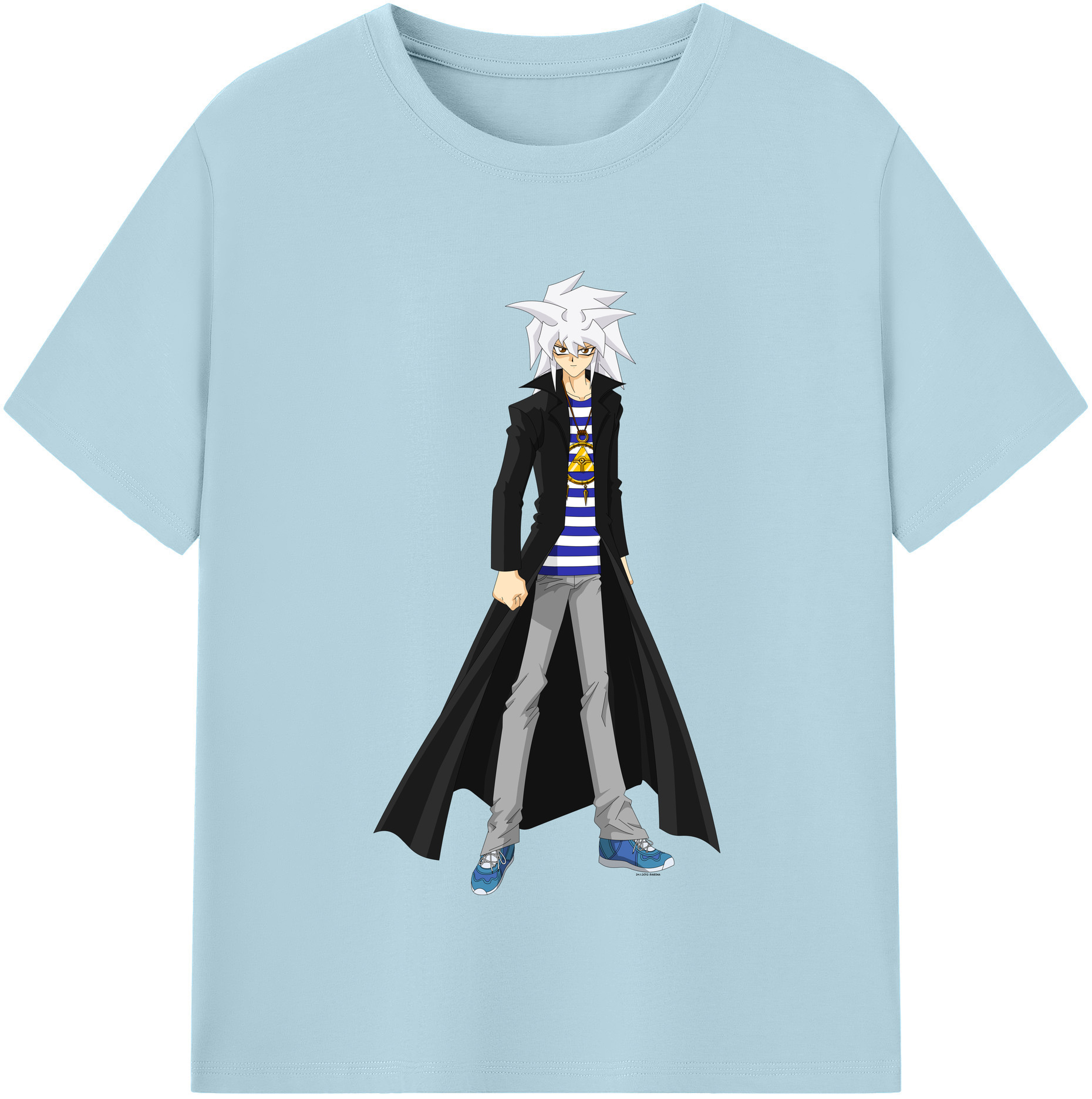 （画像用） 遊☆戯☆王 Yu-Gi-Oh! 綿100％半袖Tシャツ（フロントプリント）